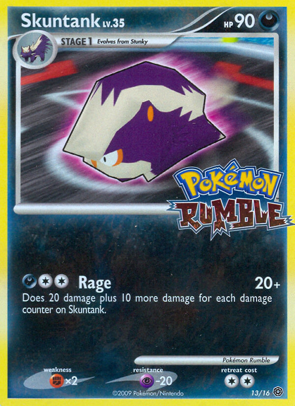 Skuntank (13/16) [Pokémon Rumble] | Arkham Games and Comics