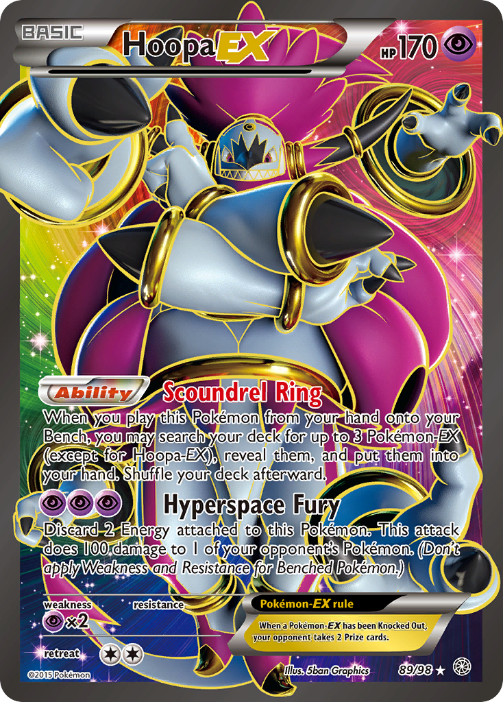 Hoopa EX (89/98) [XY: Ancient Origins] | Arkham Games and Comics