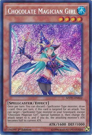 Chocolate Magician Girl [MVP1-ENS52] Secret Rare | Arkham Games and Comics