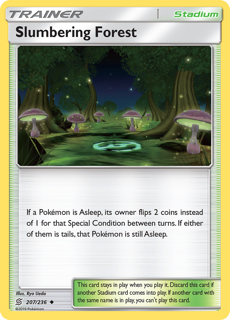 Slumbering Forest (207/236) [Sun & Moon: Unified Minds] | Arkham Games and Comics