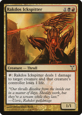 Rakdos Ickspitter [Dissension] | Arkham Games and Comics