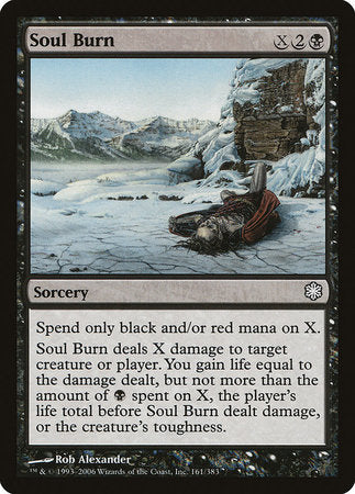 Soul Burn [Coldsnap Theme Decks] | Arkham Games and Comics