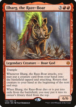 Ilharg, the Raze-Boar [War of the Spark] | Arkham Games and Comics