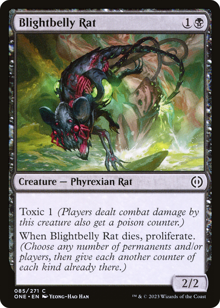 Blightbelly Rat [Phyrexia: All Will Be One] | Arkham Games and Comics