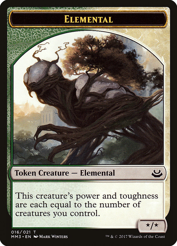 Elemental [Modern Masters 2017 Tokens] | Arkham Games and Comics