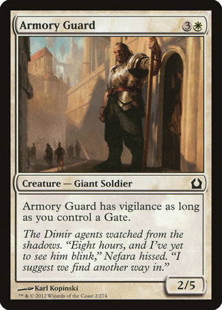 Armory Guard [Return to Ravnica] | Arkham Games and Comics