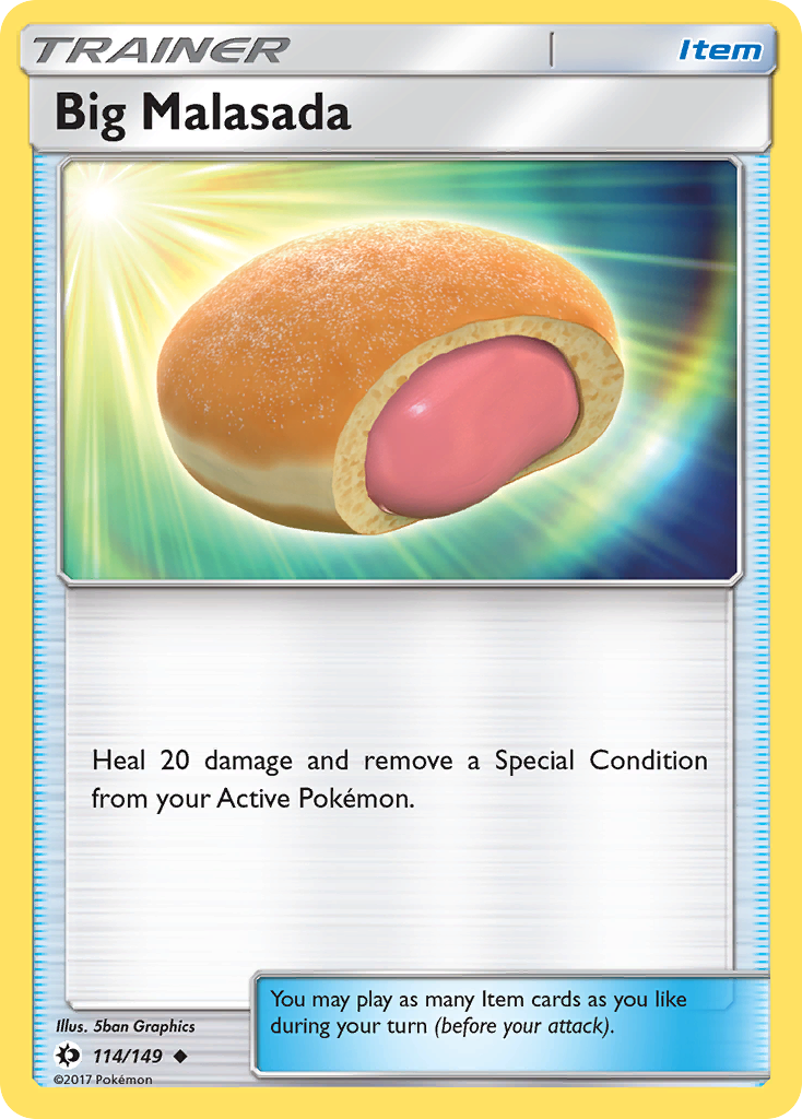 Big Malasada (114/149) [Sun & Moon: Base Set] | Arkham Games and Comics