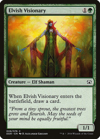 Elvish Visionary [Duel Decks: Nissa vs. Ob Nixilis] | Arkham Games and Comics