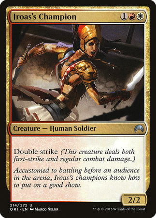 Iroas's Champion [Magic Origins] | Arkham Games and Comics