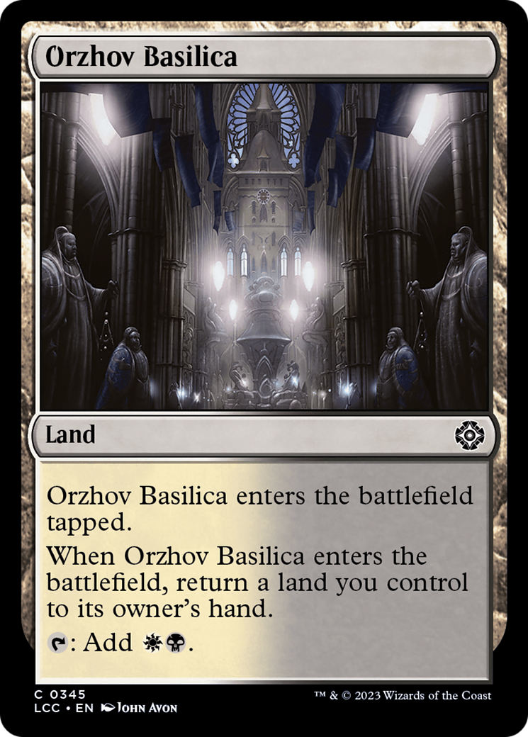 Orzhov Basilica [The Lost Caverns of Ixalan Commander] | Arkham Games and Comics