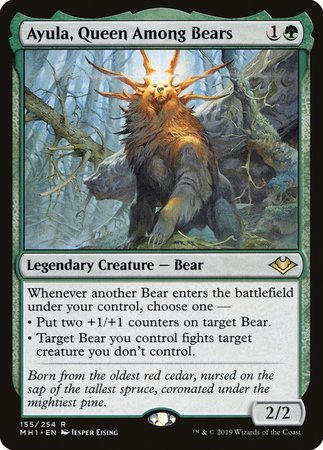 Ayula, Queen Among Bears [Modern Horizons] | Arkham Games and Comics