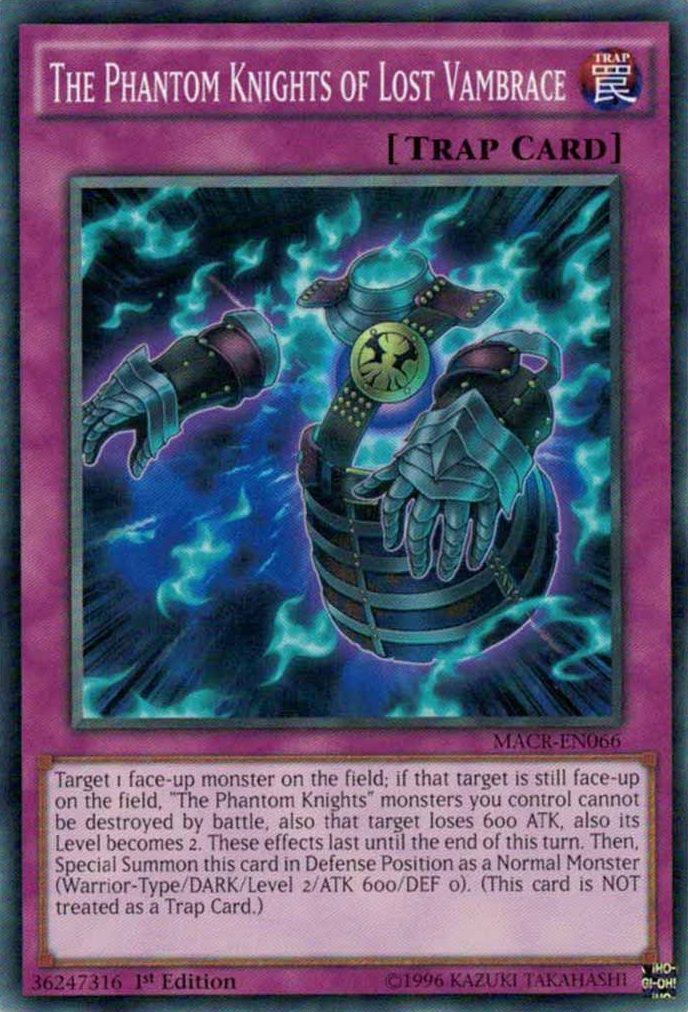 The Phantom Knights of Lost Vambrace [MACR-EN066] Common | Arkham Games and Comics