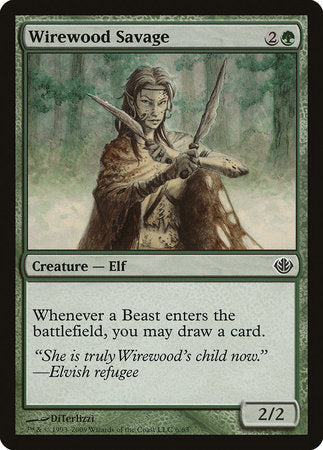 Wirewood Savage [Duel Decks: Garruk vs. Liliana] | Arkham Games and Comics