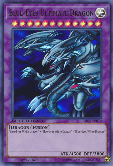 Blue-Eyes Ultimate Dragon [SBLS-EN012] Ultra Rare | Arkham Games and Comics