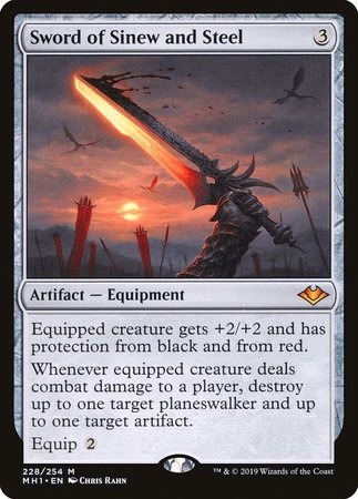 Sword of Sinew and Steel [Modern Horizons] | Arkham Games and Comics