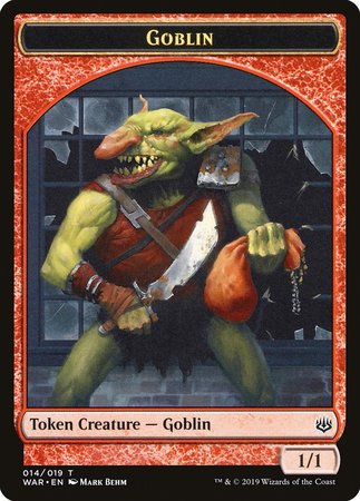 Goblin Token [War of the Spark Tokens] | Arkham Games and Comics