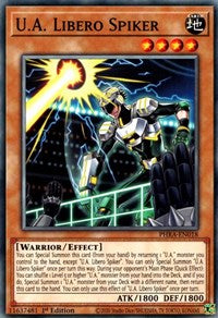 U.A. Libero Spiker [PHRA-EN018] Common | Arkham Games and Comics