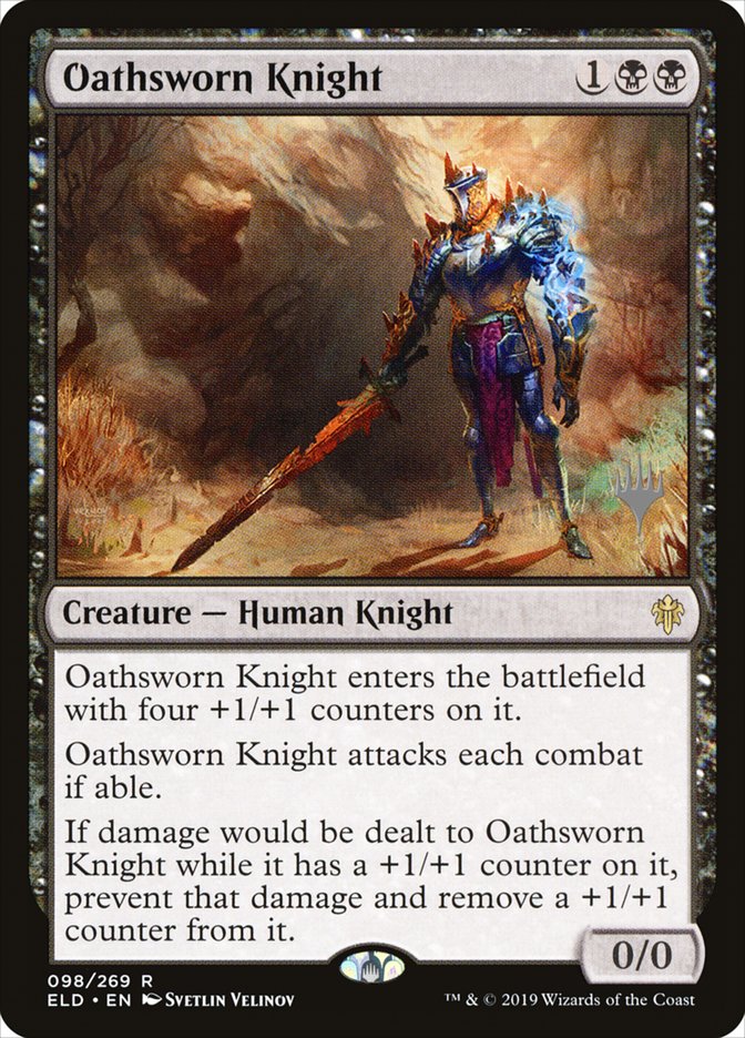 Oathsworn Knight (Promo Pack) [Throne of Eldraine Promos] | Arkham Games and Comics