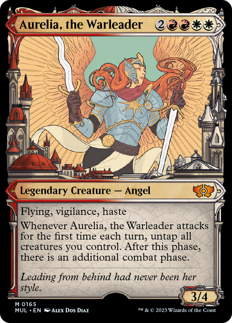 Aurelia, the Warleader (Halo Foil) [Multiverse Legends] | Arkham Games and Comics