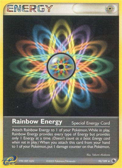 Rainbow Energy (95/109) [EX: Ruby & Sapphire] | Arkham Games and Comics