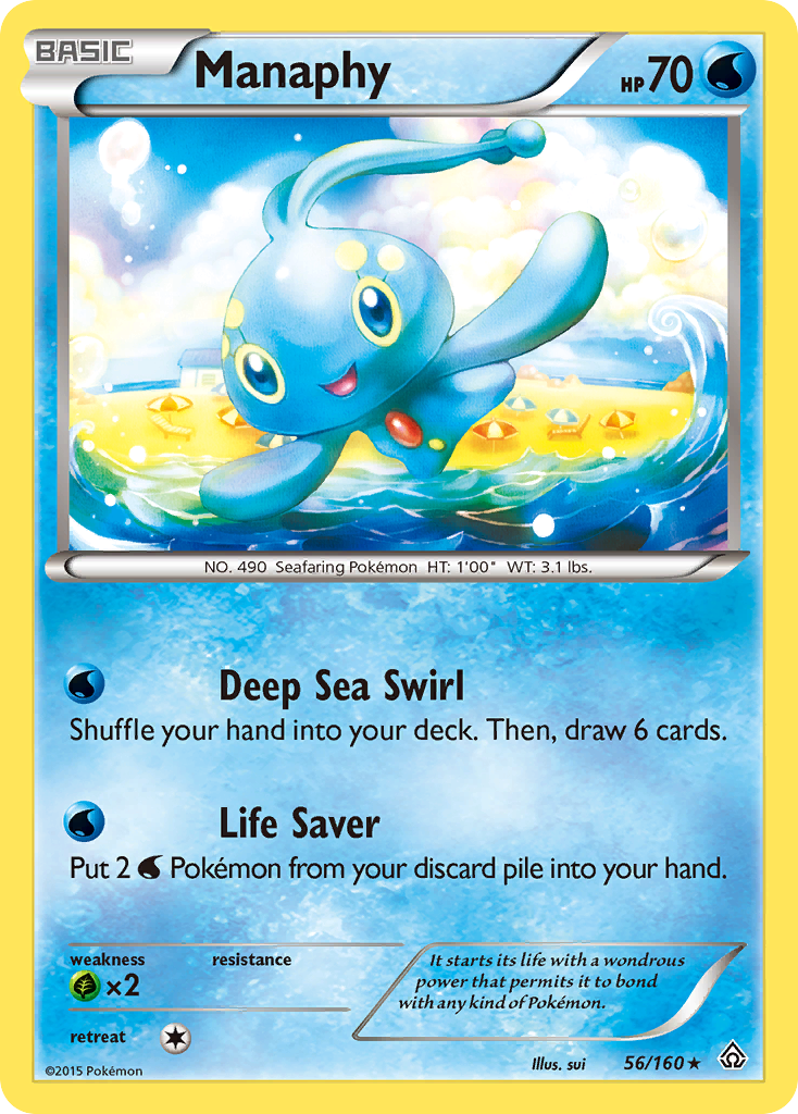 Manaphy (56/160) [XY: Primal Clash] | Arkham Games and Comics