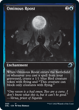 Ominous Roost [Innistrad: Double Feature] | Arkham Games and Comics