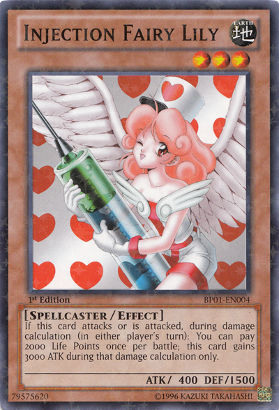 Injection Fairy Lily [BP01-EN004] Starfoil Rare | Arkham Games and Comics