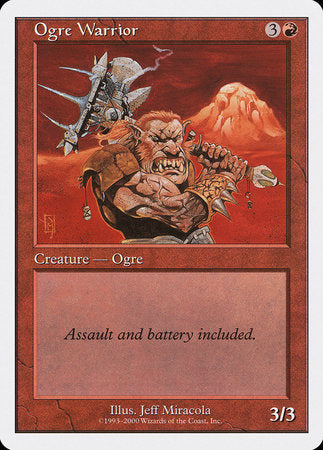 Ogre Warrior [Starter 2000] | Arkham Games and Comics