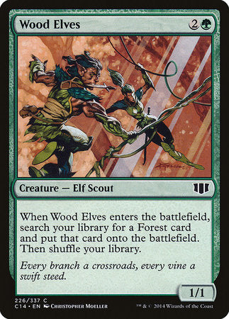 Wood Elves [Commander 2014] | Arkham Games and Comics