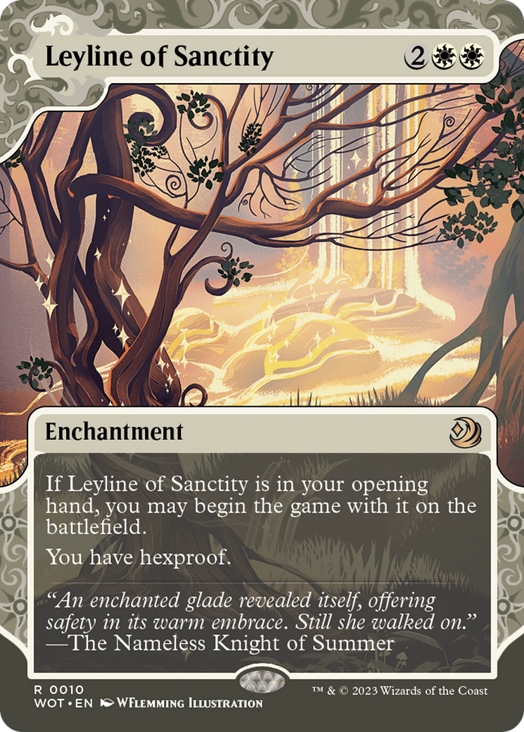 Leyline of Sanctity [Wilds of Eldraine: Enchanting Tales] | Arkham Games and Comics