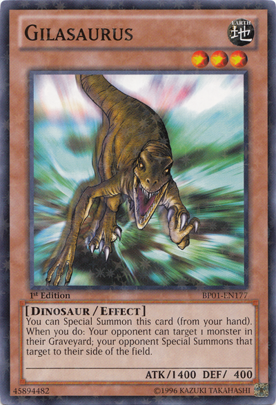 Gilasaurus [BP01-EN177] Starfoil Rare | Arkham Games and Comics