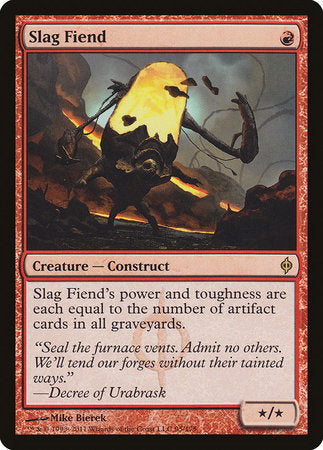 Slag Fiend [New Phyrexia] | Arkham Games and Comics