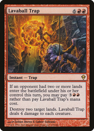 Lavaball Trap [Zendikar] | Arkham Games and Comics