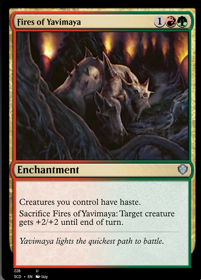 Fires of Yavimaya [Starter Commander Decks] | Arkham Games and Comics