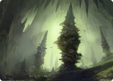 Forest (280) Art Card [Dungeons & Dragons: Adventures in the Forgotten Realms Art Series] | Arkham Games and Comics