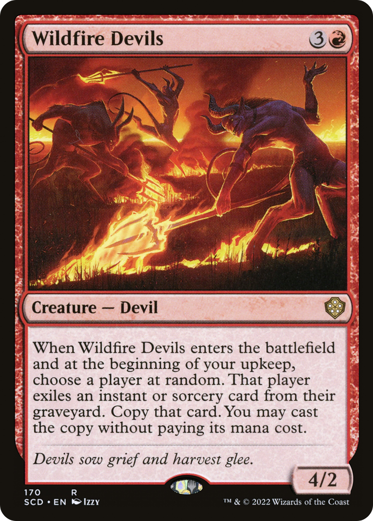 Wildfire Devils [Starter Commander Decks] | Arkham Games and Comics