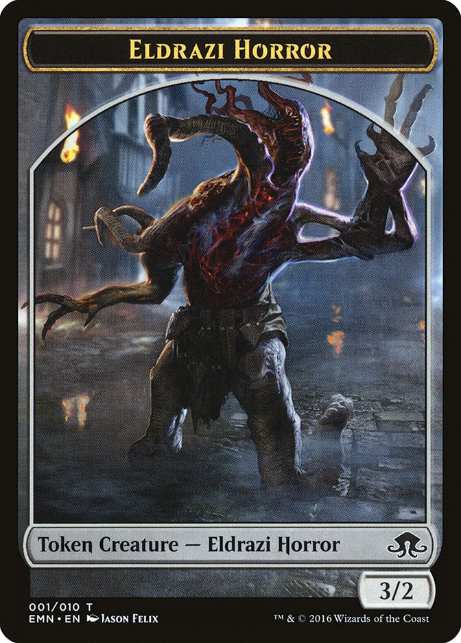 Eldrazi Horror [Eldritch Moon Tokens] | Arkham Games and Comics