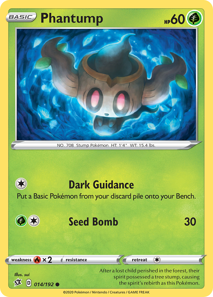 Phantump (014/192) [Sword & Shield: Rebel Clash] | Arkham Games and Comics