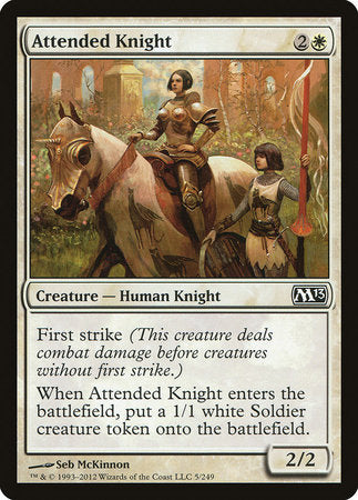 Attended Knight [Magic 2013] | Arkham Games and Comics