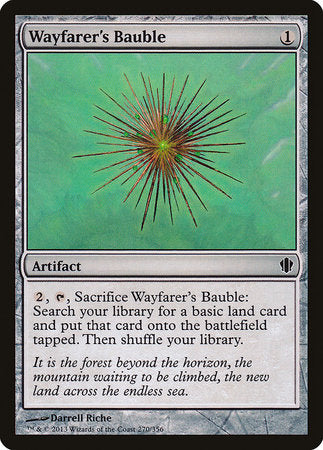 Wayfarer's Bauble [Commander 2013] | Arkham Games and Comics