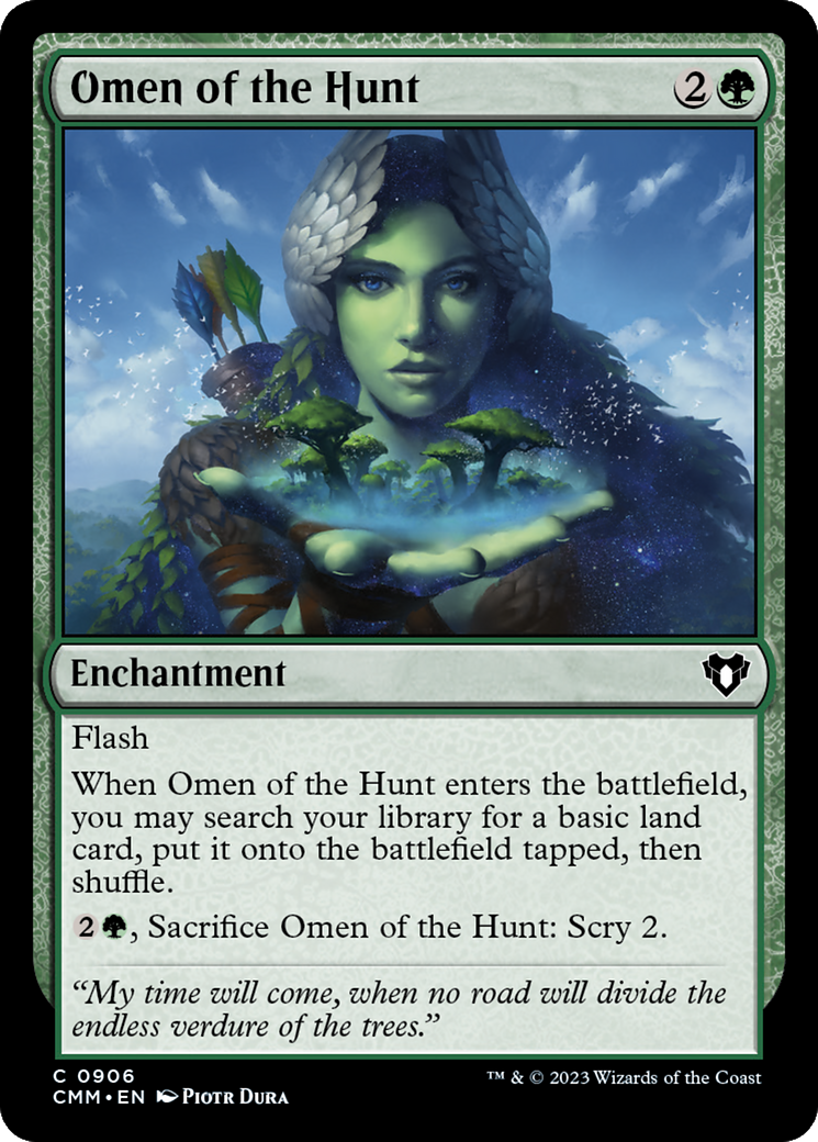 Omen of the Hunt [Commander Masters] | Arkham Games and Comics