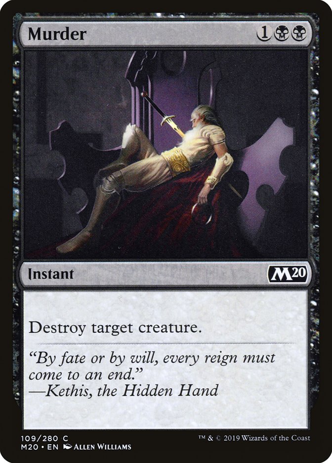 Murder [Core Set 2020] | Arkham Games and Comics