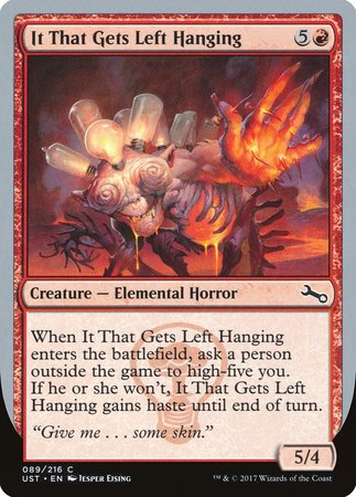It That Gets Left Hanging [Unstable] | Arkham Games and Comics