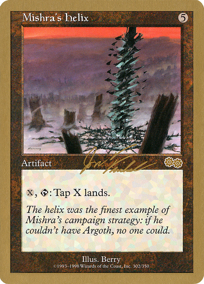 Mishra's Helix (Jon Finkel) [World Championship Decks 2000] | Arkham Games and Comics