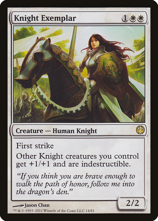 Knight Exemplar [Duel Decks: Knights vs. Dragons] | Arkham Games and Comics