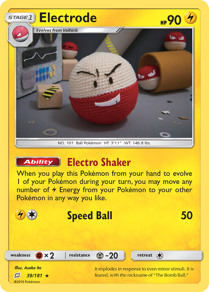 Electrode (39/181) [Sun & Moon: Team Up] | Arkham Games and Comics