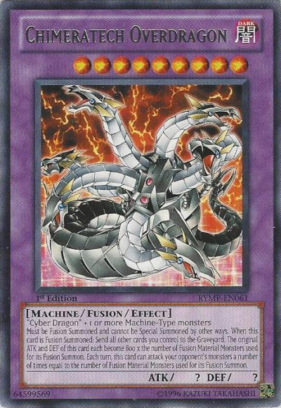 Chimeratech Overdragon [RYMP-EN061] Rare | Arkham Games and Comics