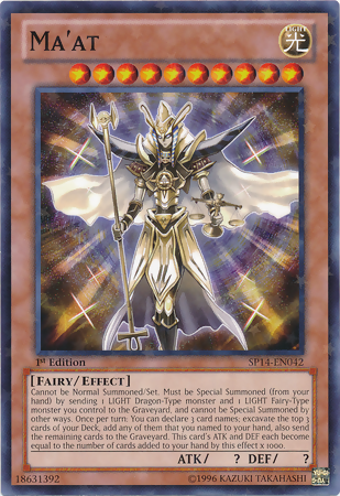 Ma'at [SP14-EN042] Starfoil Rare | Arkham Games and Comics