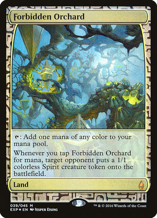 Forbidden Orchard [Zendikar Expeditions] | Arkham Games and Comics