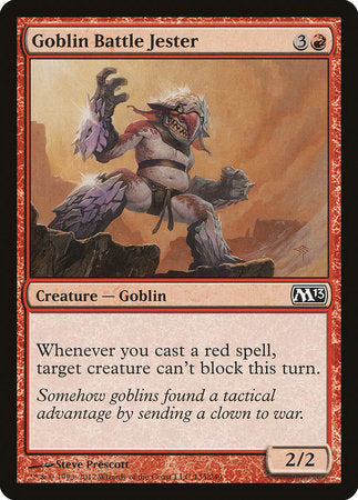 Goblin Battle Jester [Magic 2013] | Arkham Games and Comics